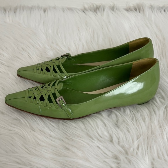 Prada Green Flats - Picture 5 of 8